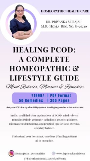 Healing PCOD - A Complete Homeopathic & Lifestyle Guide