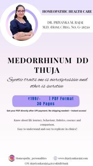 Medorrhinum - Thuja