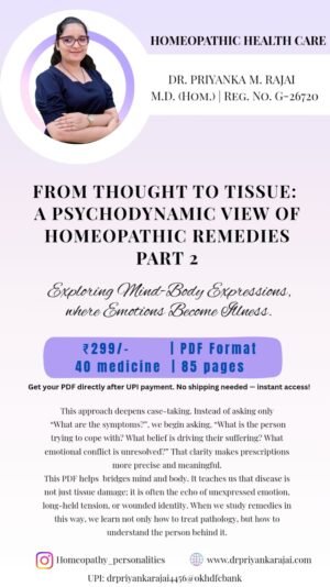 Part-2 from Thought to Tissue A Psychodynamics