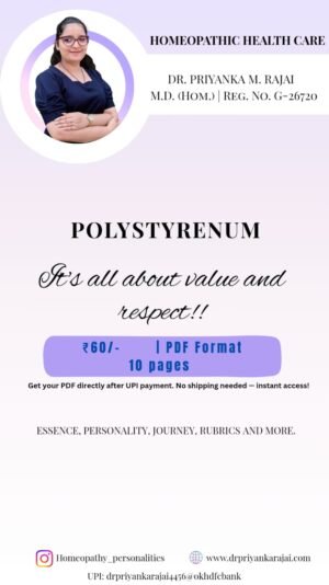 Polystyrenum Personality